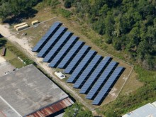 500 KW solar PV project located in Gainesville, FL