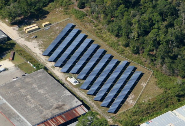 500 KW solar PV project located in Gainesville, FL